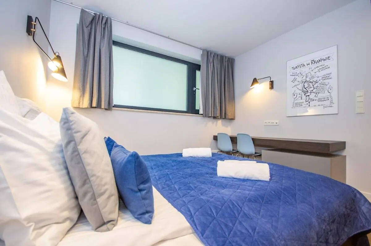 Family Apartment With 2 Bedrooms, Huge Balcony, Free Parking, 10 Minutes Walk To Main Square And Kazimierz District Krakow 0*,  Poland