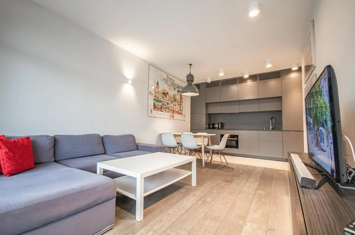 Family Apartment With 2 Bedrooms, Huge Balcony, Free Parking, 10 Minutes Walk To Main Square And Kazimierz District Krakow Poland